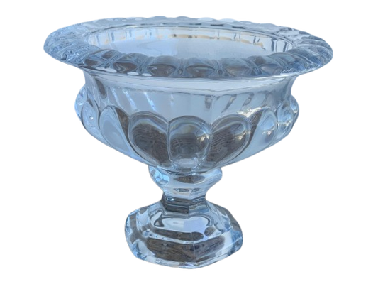 Classic Cut Glass Pedestal Bowl